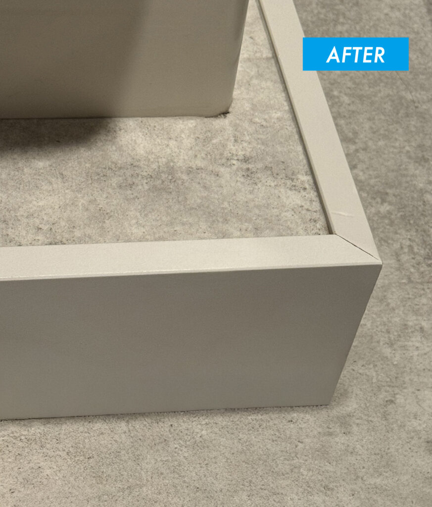 綺麗に補修された家財